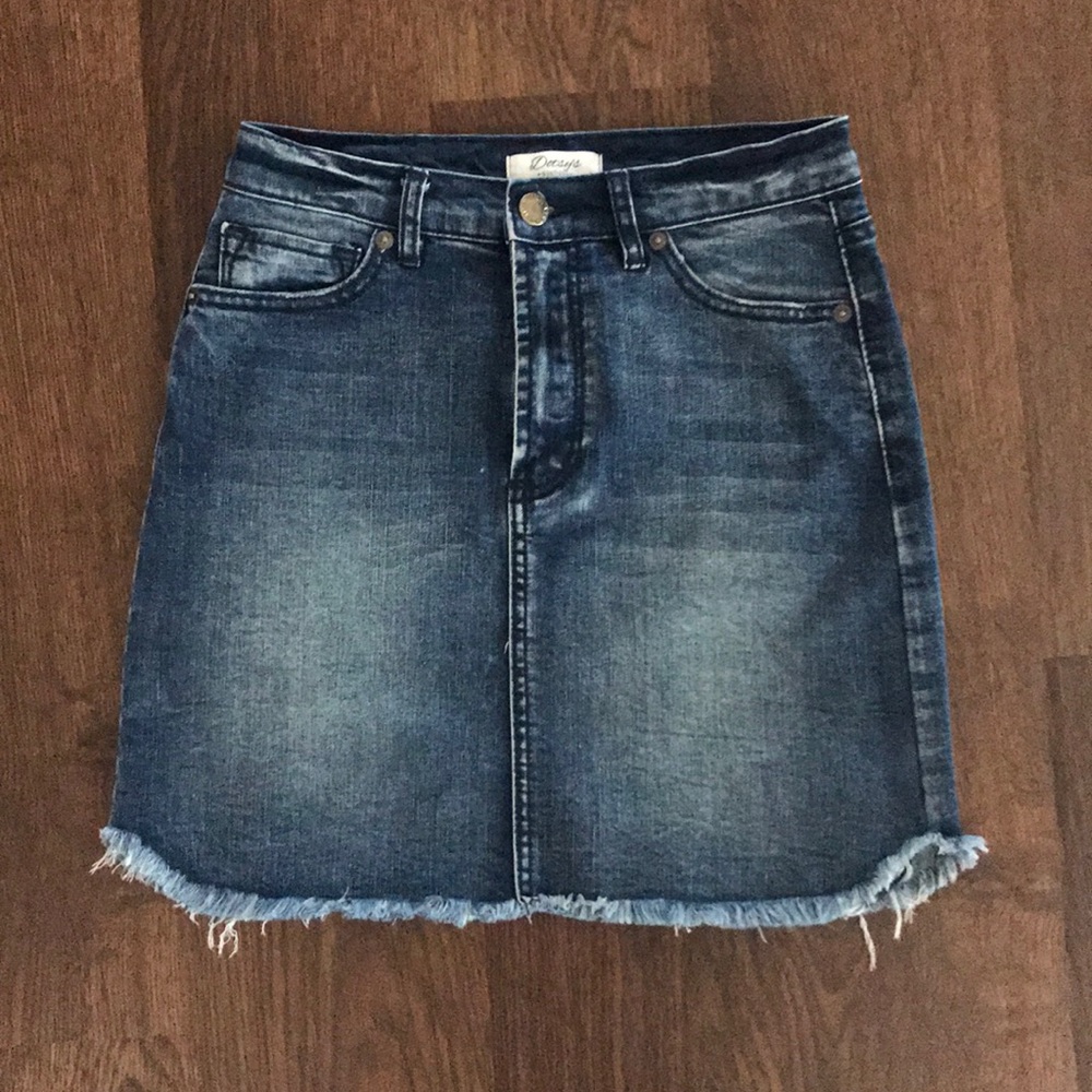 Denim skirt